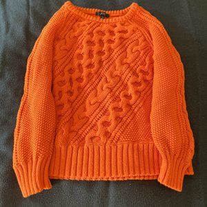 Orange Sweater